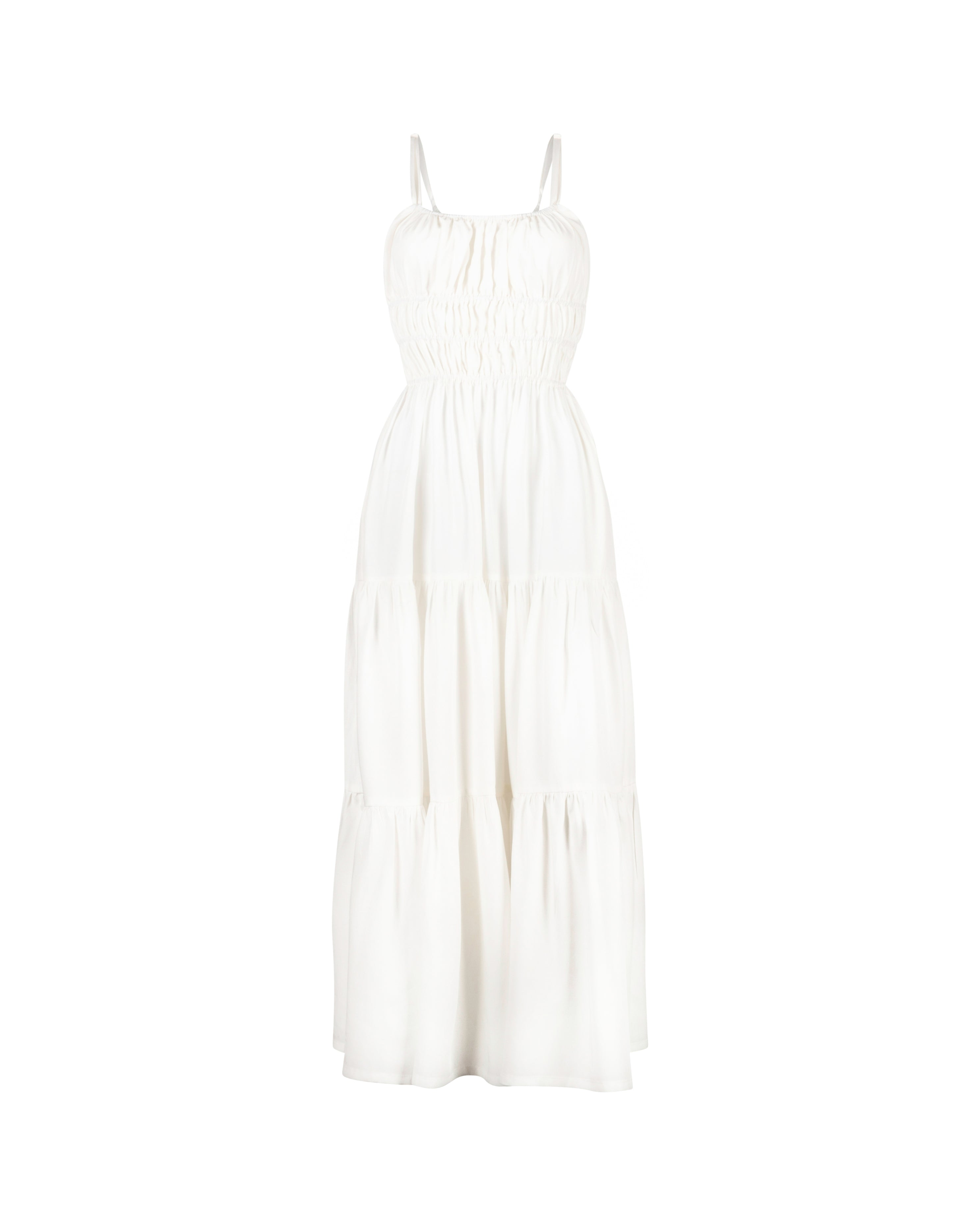Tencel™ Smocked Linen Sundress