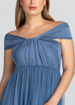 Infinity Dress with Tulle (Sky Blue)