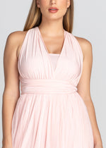 Infinity Dress with Tulle (Blush Pink)
