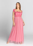 Infinity Dress with Tulle (Rose Pink)