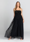 Infinity Dress with Tulle (Jet Black)