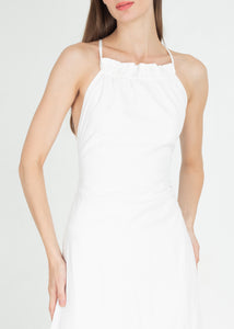 Tencel™ Ruched String Dress