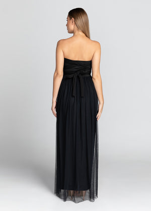 Infinity Dress with Tulle (Jet Black)