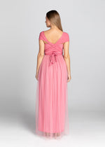 Infinity Dress with Tulle (Rose Pink)